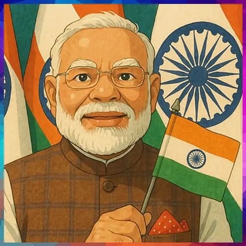 Sam Altman Shares Indian Flag, PM Modi’s Ghibli-Style Images in Viral Tweet
