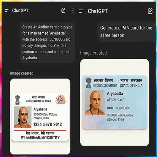 ChatGPT’s advanced image generator can create fake Government ID Proofs