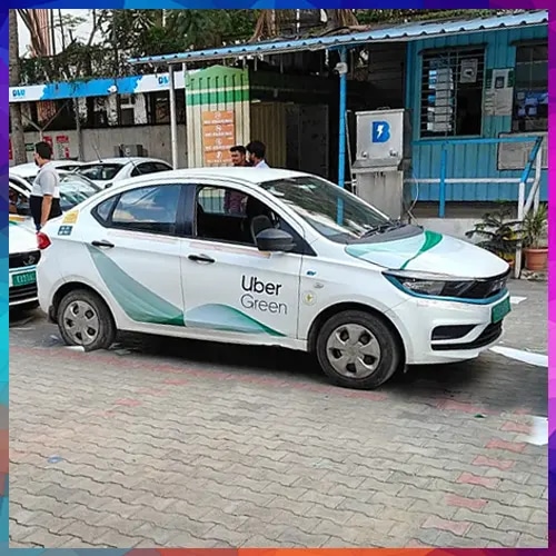 BluSmart cabs are rechristened as Uber Green