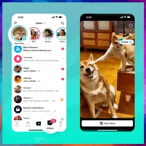 TikTok announces image-to-video feature called "AI Alive"