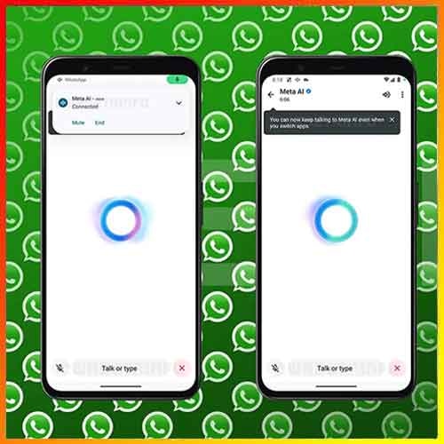 WhatsApp working on a voice chat with Meta AI for Android