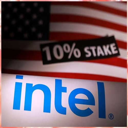 US acquires 10% stake in Intel