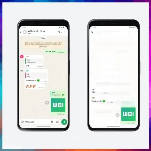 WhatsApp testing threaded replies for chats
