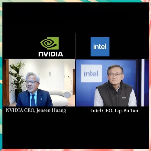 Nvidia to invest $5 billion in Intel, signals chip partnership