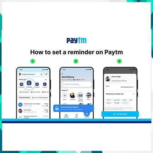 Paytm rolls out ‘Reminders’ feature to track recurring bills with timely alerts