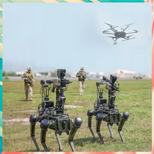 China speeds up military AI drive with DeepSeek, powering drone swarms and robot dogs