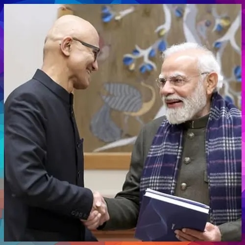 Microsoft to invest $17.5 billion in Indiaâ€™s AI infra