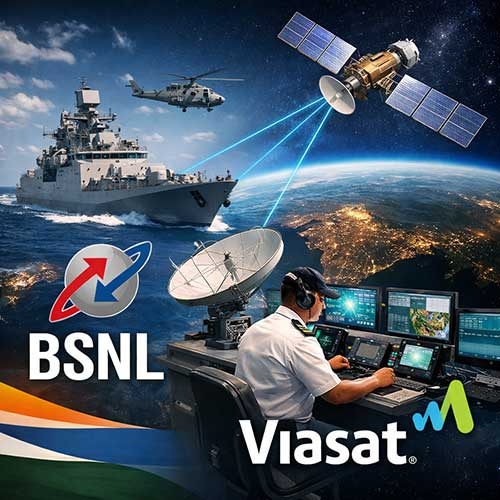 BSNL and Viasat announce support for Indian Navy’s SATCOM modernization program