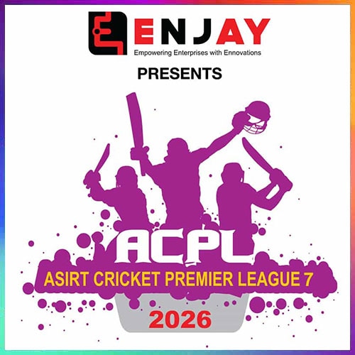 ASIRT Cricket Premier League 7, Powered by Enjay IT Solutions, Returns on Feb. 14