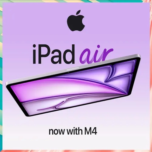 Apple launches AI-ready iPad Air powered by M4 chip