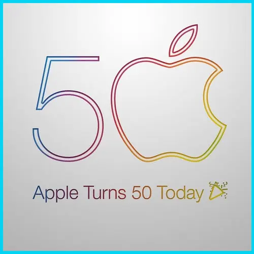 Apple completes 5 glorious decades!