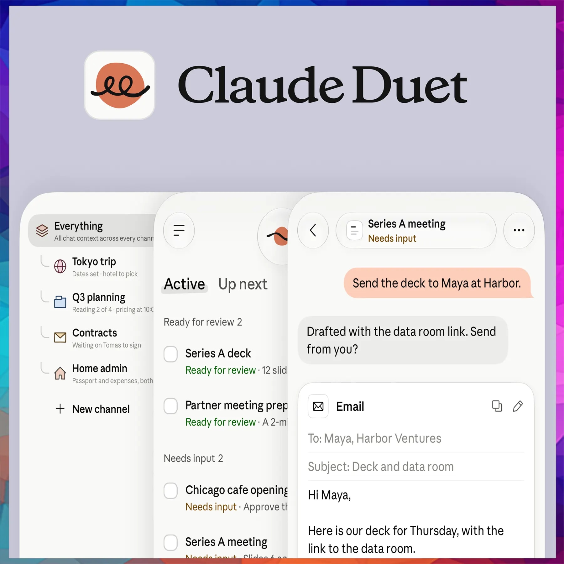 Anthropic unveils Claude Duet AI agent app