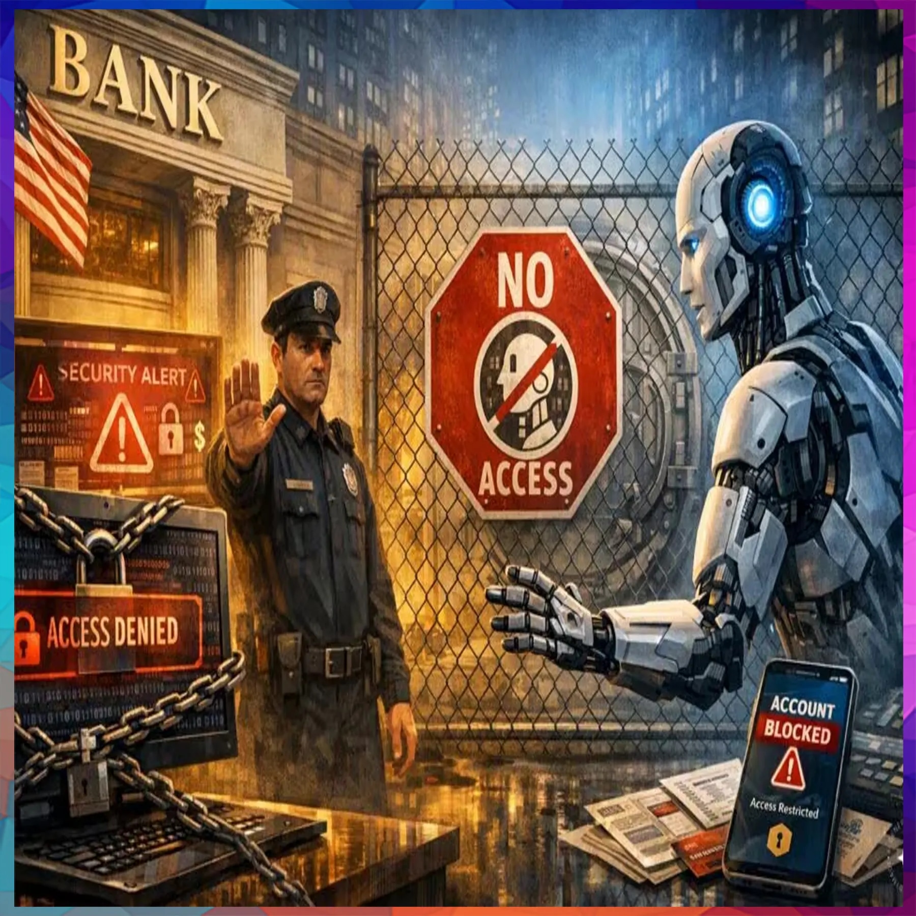 US banks move to block AI agents from customer accounts over security fears