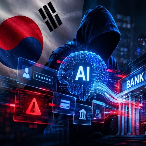 AI-Driven Cyberattacks Hit Seven Korean Banks