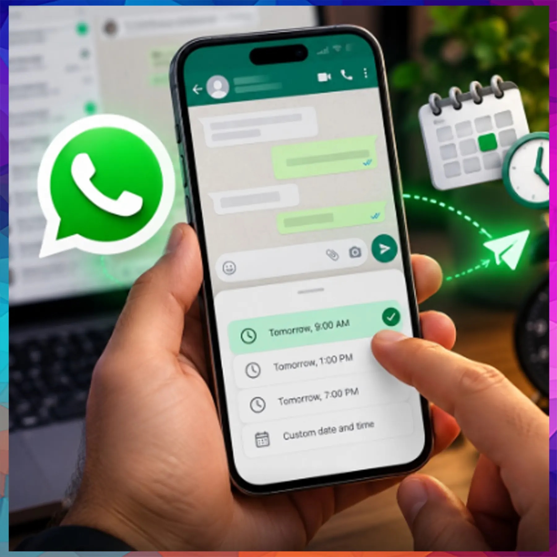 WhatsApp may soon allow users to schedule texts, photos and videos