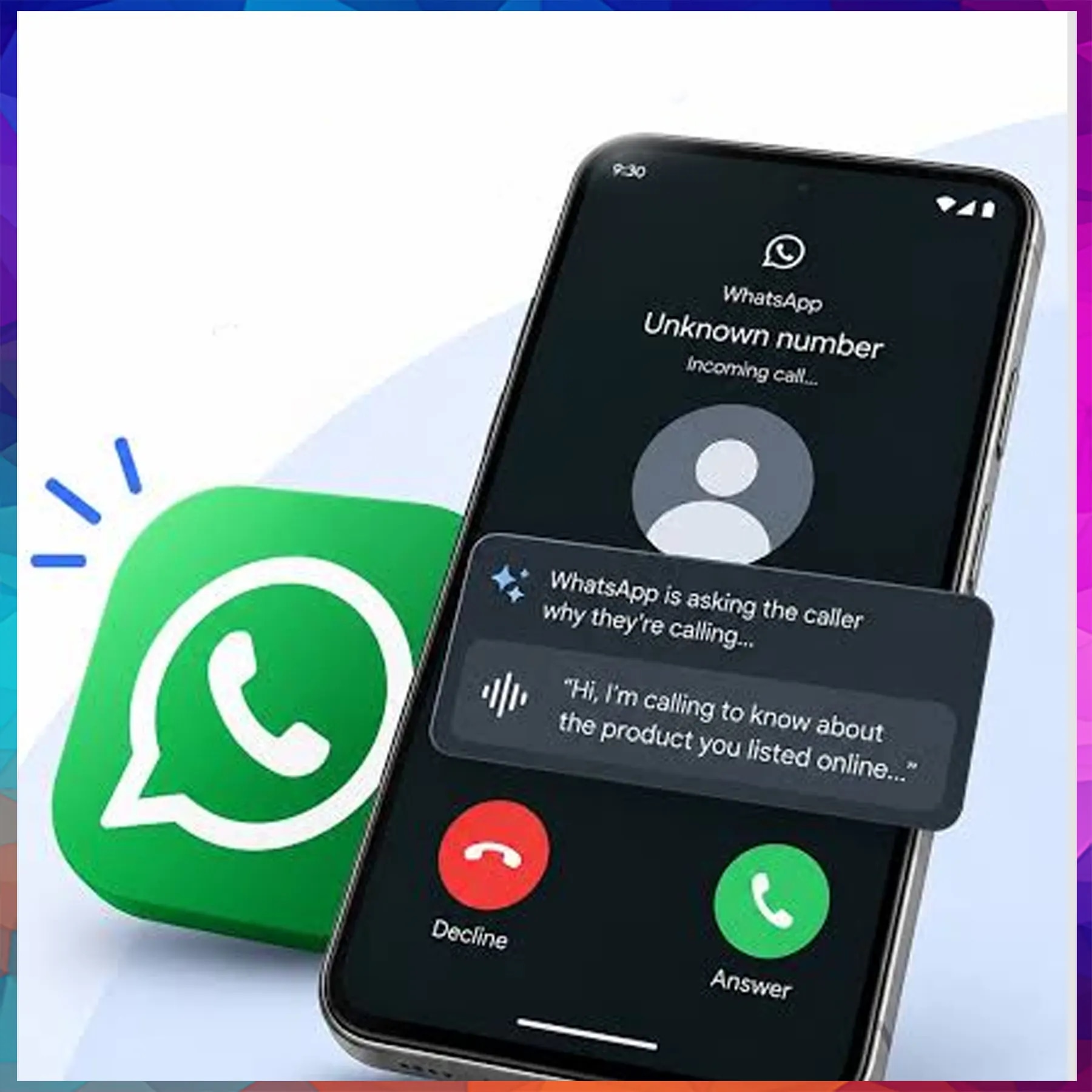 WhatsApp tests smart screening to identify unknown callers before you pick up