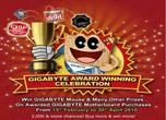 GIGABYTE announces “Award Winning Celebration†for End-Users