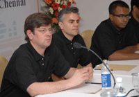 Patton-India launches Operations in Chennai : By -Burton A. Patton - President, Bobby R.Patton - Director, Sanjukt K.Saha - Country Manager, Carrier Sales, Patton India