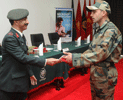 Microsoft awards certificates to IT trained Rajputana Rifles Jawans