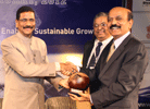 B.V.R. Mohan Reddy receives India Geospatial Leadership Award 2012