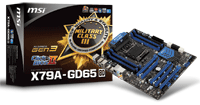 MSI X79A-GD65 Motherboard