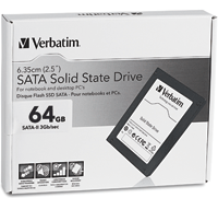 Verbatim 2.5" SATA-II SSD Internal – 64GB