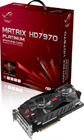 ASUS ROG MATRIX HD 7970 GHz Edition Graphics Card Launched