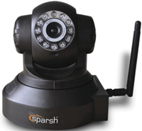 Sparsh IP camera sos-132/132w