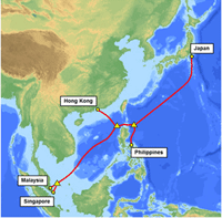 NEC & Fujitsu complete Asia Submarine-cable Express (ASE)