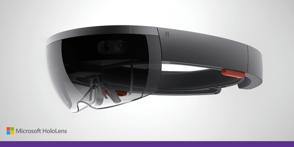 Microsoft Introduces HoloLens 3-D Headset