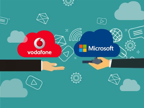 Vodafone ties up with Microsoft as cloud partner