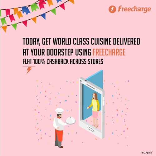 FreeCharge offers 100% cashback for 100,000 merchants