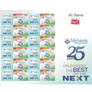 India Post launches Mphasis "My Stamp"