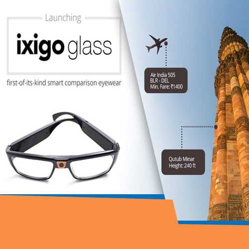 ixigo launches smart wearable ixigo glass