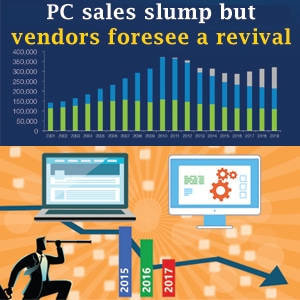 PC sales slump but vendors foresee a revival