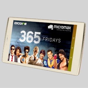 Micromax launches content packed tablet Canvas Plex with Eros Now