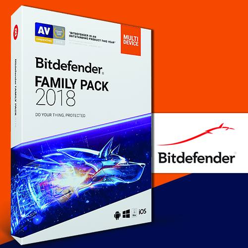 Bitdefender unveils “Family Pack Total Security 2018†solution