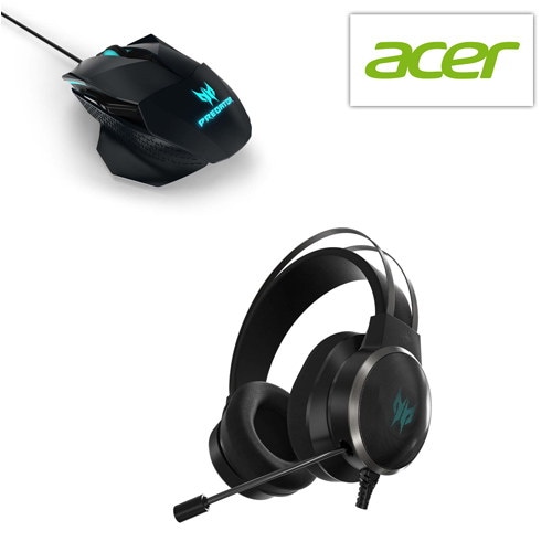 Acer unveils “Galea 500 Gaming Headset†and “Cestus 500 Gaming Mouseâ€