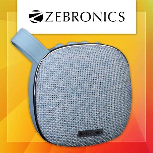 Zebronics launches “Passion†portable Bluetooth Speaker at Rs.899/-