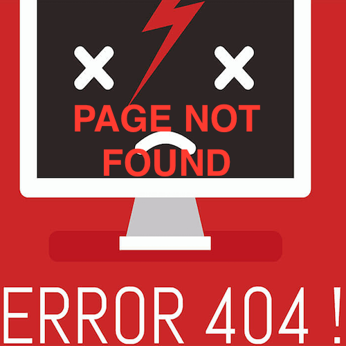 Error - Page not found