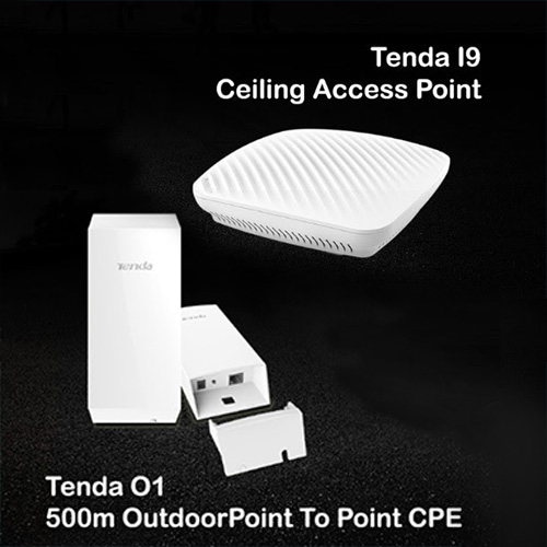 Tenda unveils budget-friendly Outdoor CPE & wireless Ceiling Access Point â€“ O1 & I9