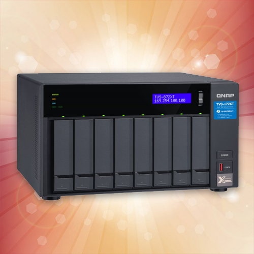 QNAP releases New NAS TVS-x72XT Series