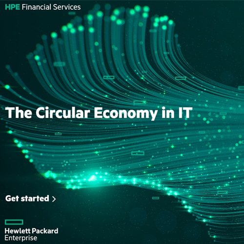 HPE Financial Services to help customers move towards Circular Economy