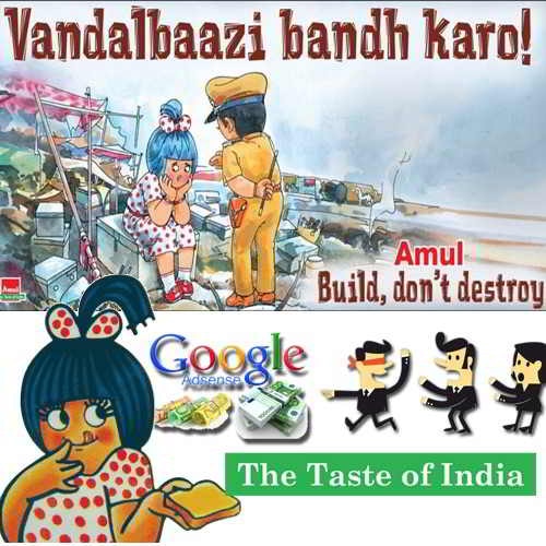 Amul India takes Google to court for Fake Ads
