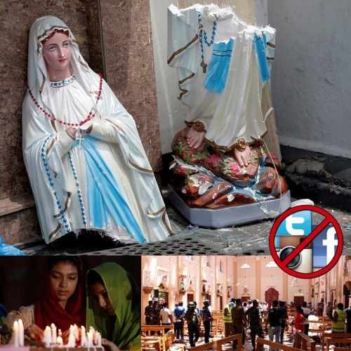 Sri Lanka blocks social media sites after deadly explosions - in an effort to curb “Fake news reportsâ€