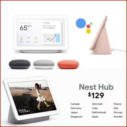 Google Home Hub coming to India soon : As Nest Hub with Smart Assistant