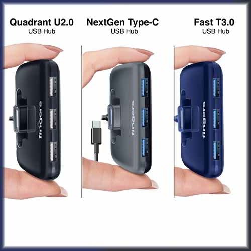 FINGERS adds new USB Hubs to its line-up