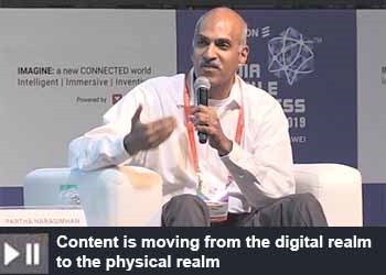 Partha Narasimhan - CTO, Aruba - HPE Aruba at India Mobile Congress 2019