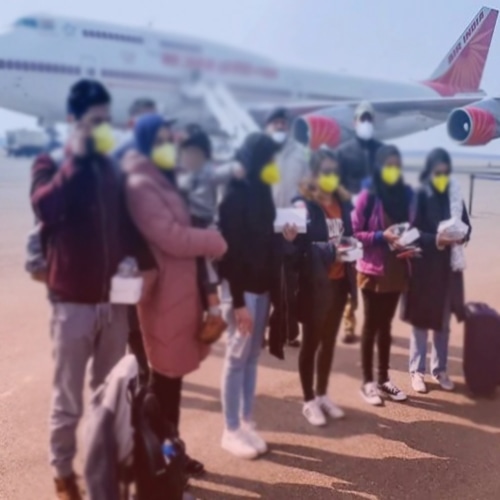 Indian Embassy in Beijing asked citizens to contact who wish to return