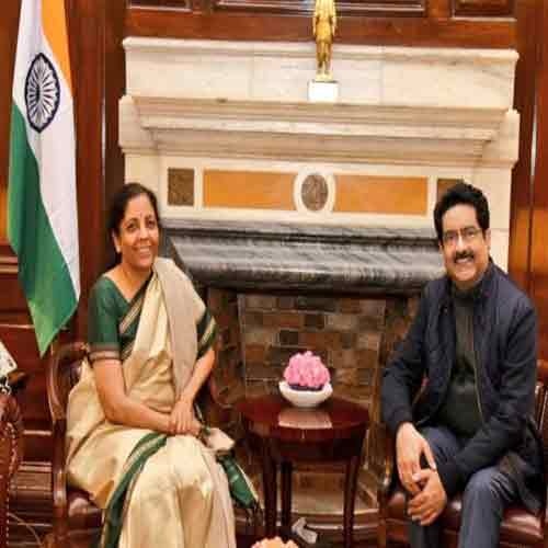 Mittal with Birla met Finance Minister